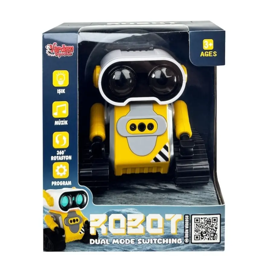 Vardem Uzaktan Kumandalı Full Fonksiyon Şarjlı 2.4G Robot-Araba - 2