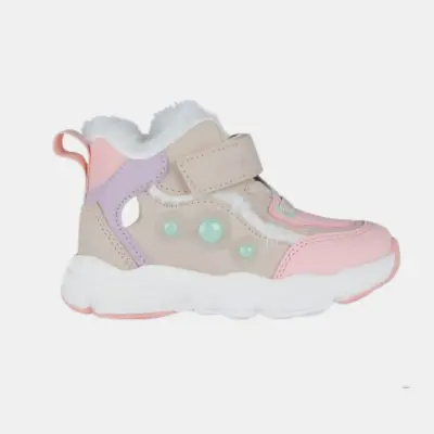 Vicco Barby İçi Kürklü Kız Çocuk Bot Phylon Pudra - 4