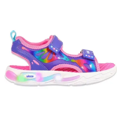 Vicco But Sandalet Patik Işıklı Phylon Mor