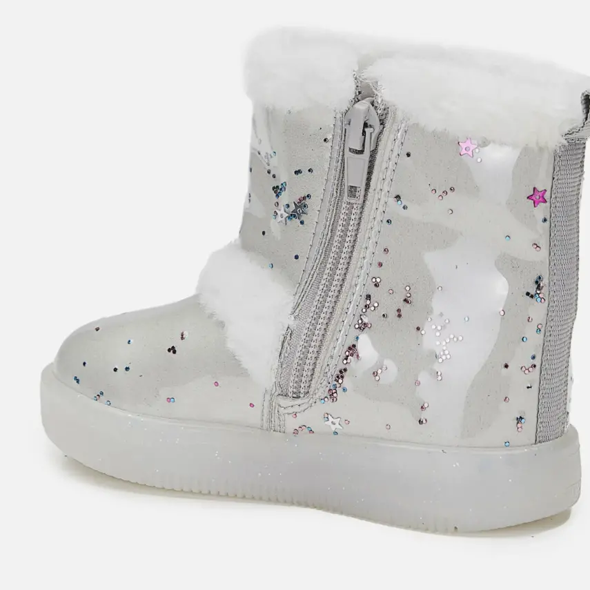 Vicco Comet Işıklı Bebek Çizme Beyaz - 3