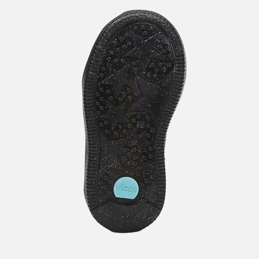 Vicco Comet Işıklı İçi Kürklü Kız Bebek Bot Siyah - 8