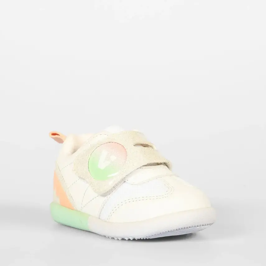 Vicco Donut Kız Bebek İlk Adım Spor Ayakkabı Phylon Beyaz - Pudra - 9