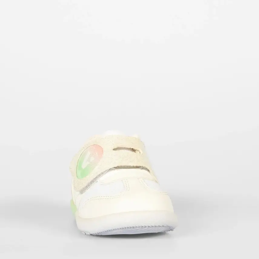 Vicco Donut Kız Bebek İlk Adım Spor Ayakkabı Phylon Beyaz - Pudra - 5