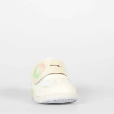 Vicco Donut Kız Bebek İlk Adım Spor Ayakkabı Phylon Beyaz - Pudra - 10
