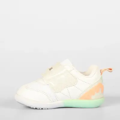 Vicco Donut Kız Bebek İlk Adım Spor Ayakkabı Phylon Beyaz - Pudra - 2