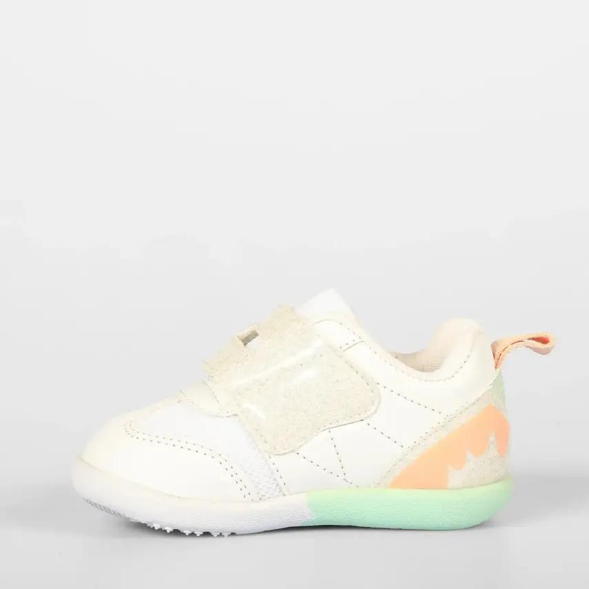 Vicco Donut Kız Bebek İlk Adım Spor Ayakkabı Phylon Beyaz - Pudra - 2