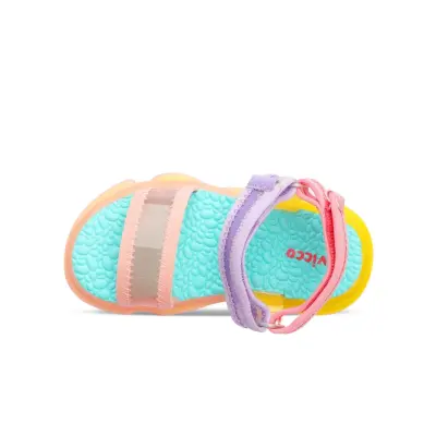 Vicco Flora Kız Çocuk Sandaleti Phylon Pudra - 6