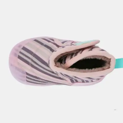 Vicco Helyum Işıklı İçi Polarlı Kız Bebek İlk Adım Karbotu Pudra - 3