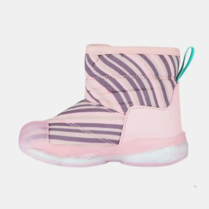 Vicco Helyum Işıklı İçi Polarlı Kız Bebek İlk Adım Karbotu Pudra - 2