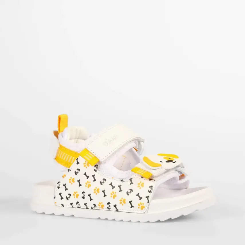 Vicco Inkago Erkek Çocuk Sandalet Patik Phylon Beyaz - 5