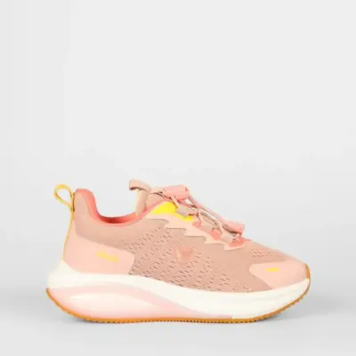 Vicco Knit Kız Bebek Spor Ayakkabı Filet Phylon Pudra