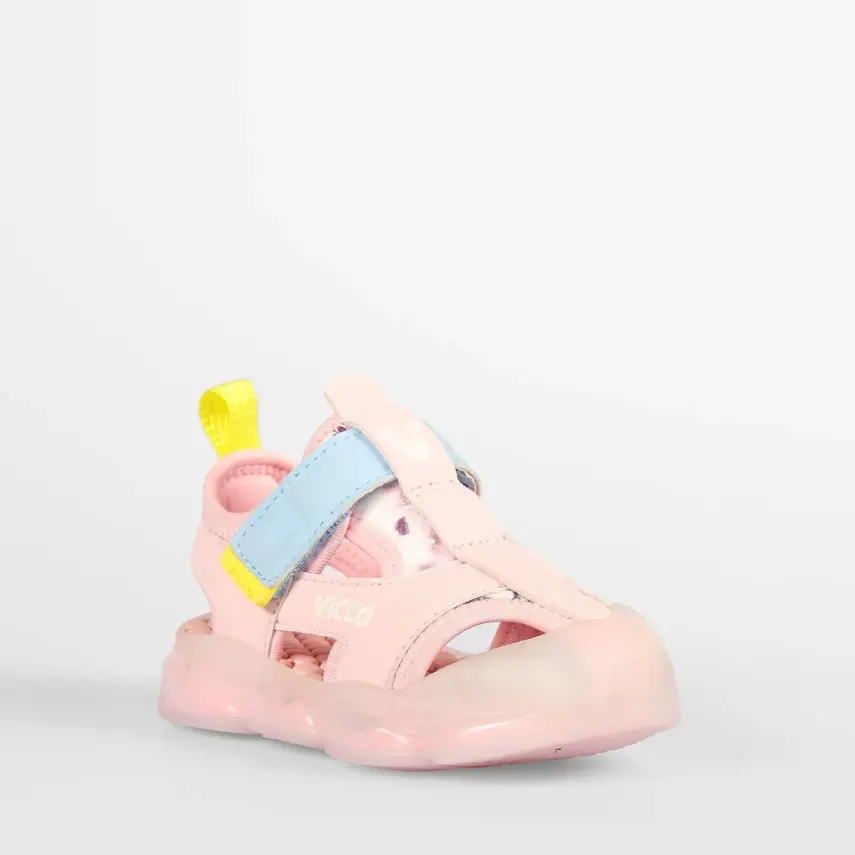 Vicco Live Kız Bebek Sandalet Işıklı Phylon Pudra - 5