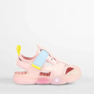 Vicco Live Kız Bebek Sandalet Işıklı Phylon Pudra - 3