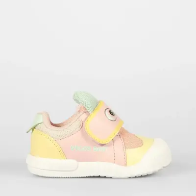 Vicco Loca Kız Bebek İlk Adım Ayakkabı Pudra