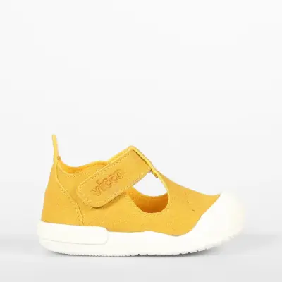 Vicco Loro II İlk Adım Bebek Ayakkabı Sarı Unisex