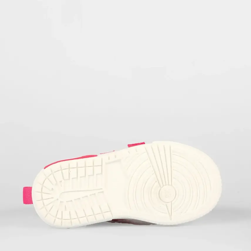 Vicco Luffy Kız Bebek Işıklı Keten Ayakkabı Fuşya - 2