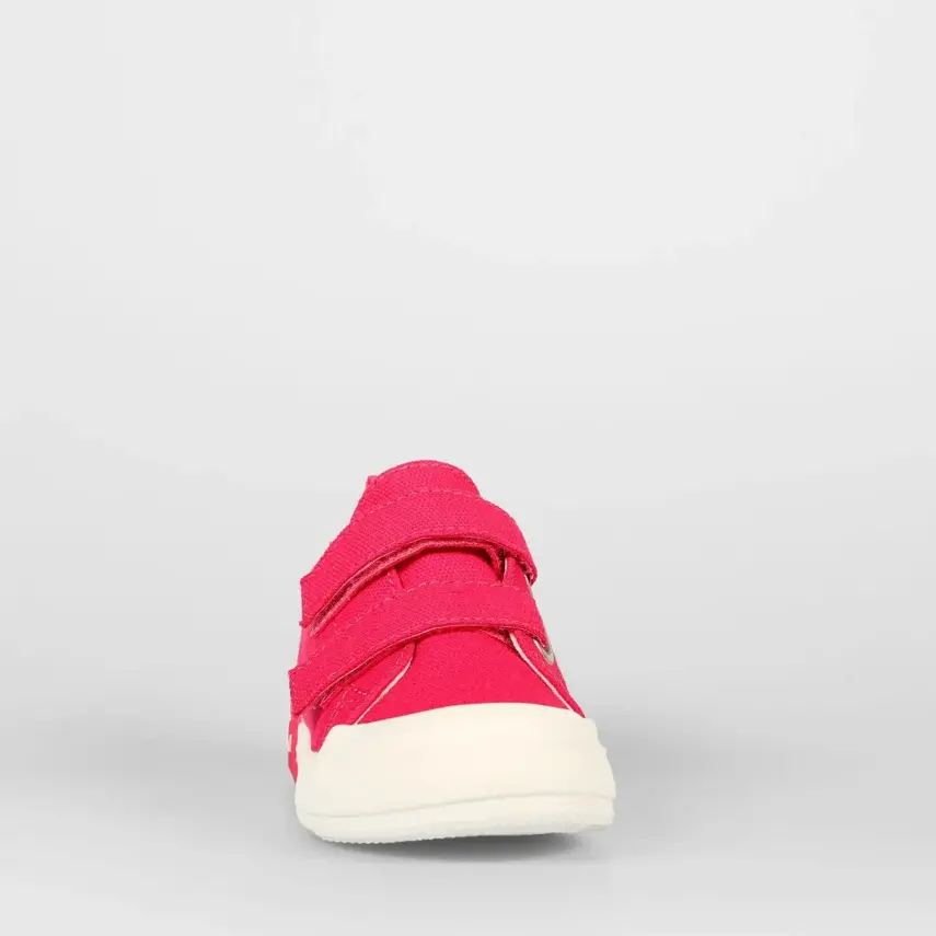 Vicco Luffy Kız Bebek Işıklı Keten Ayakkabı Fuşya - 8