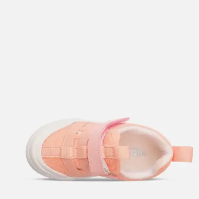 Vicco Momo Kız Çocuk Ayakkabı Patik Işıklı Pudra - 3