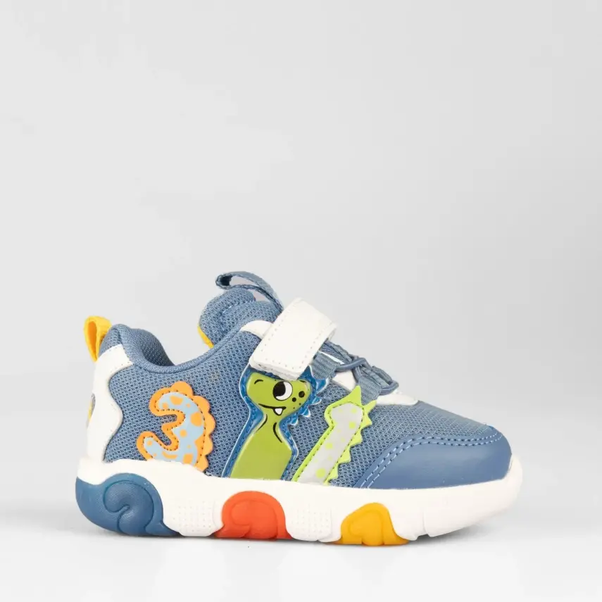 Vicco Number Erkek Bebek Işıklı Spor Ayakkabı Phylon Kot - 1