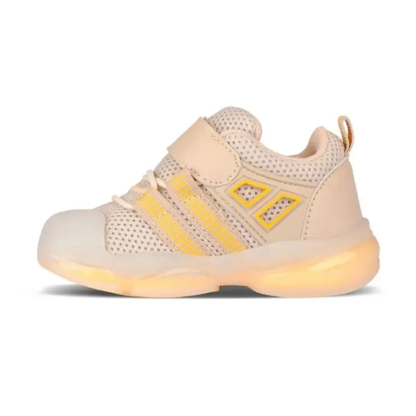 Vicco Orante Ayakkabı İlk Adım Işıklı Bej - 2