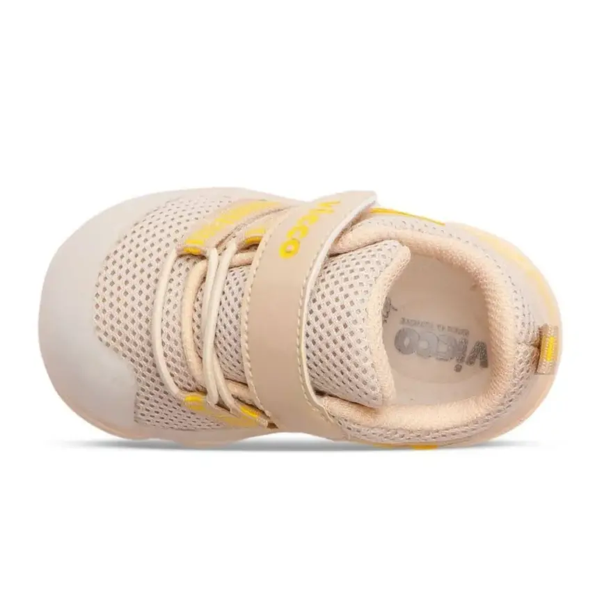 Vicco Orante Ayakkabı İlk Adım Işıklı Bej - 3