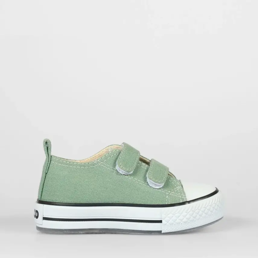 Vicco Pino Bebek Ayakkabı Keten Işıklı Mint Unisex - 1