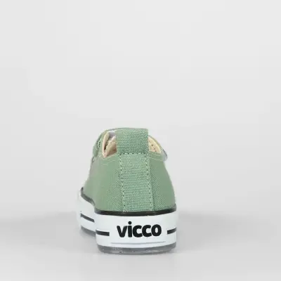 Vicco Pino Bebek Ayakkabı Keten Işıklı Mint Unisex - 6