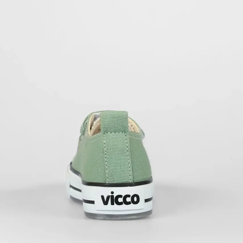 Vicco Pino Bebek Ayakkabı Keten Işıklı Mint Unisex - 6