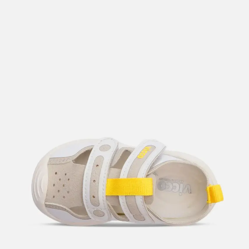 Vicco Riga Erkek Bebek Ayakkabı İlk Adım Beyaz - 4