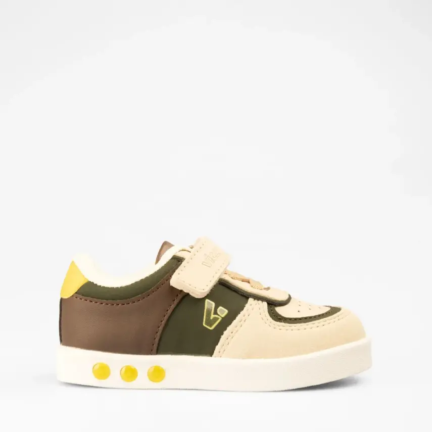 Vicco Sam Ayakkabı Spor Işıklı Haki - 1