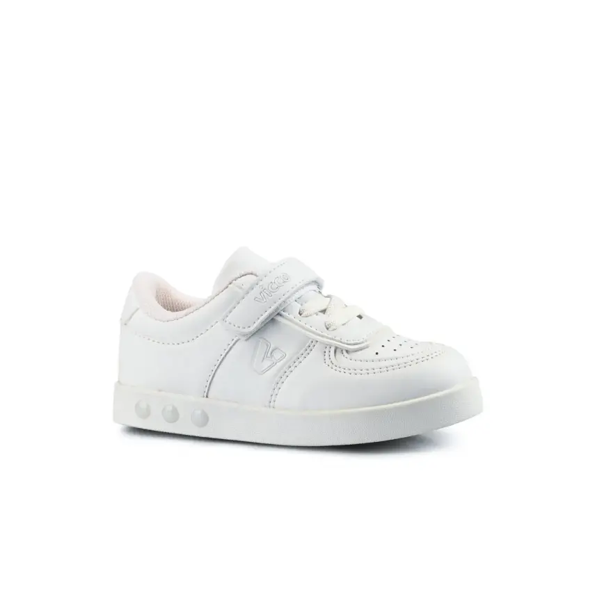 Vicco Sam Çocuk Ayakkabısı Spor Işıklı Beyaz - 1