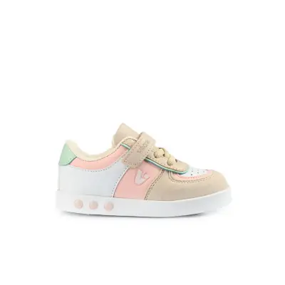 Vicco Sam Çocuk Ayakkabısı Spor Işıklı Pudra - 3