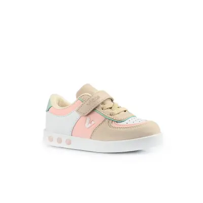 Vicco Sam Çocuk Ayakkabısı Spor Işıklı Pudra - 7