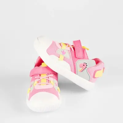 Vicco Snoop Kız Çocuk Spor Ayakkabı Patik Phylon Pembe - 8