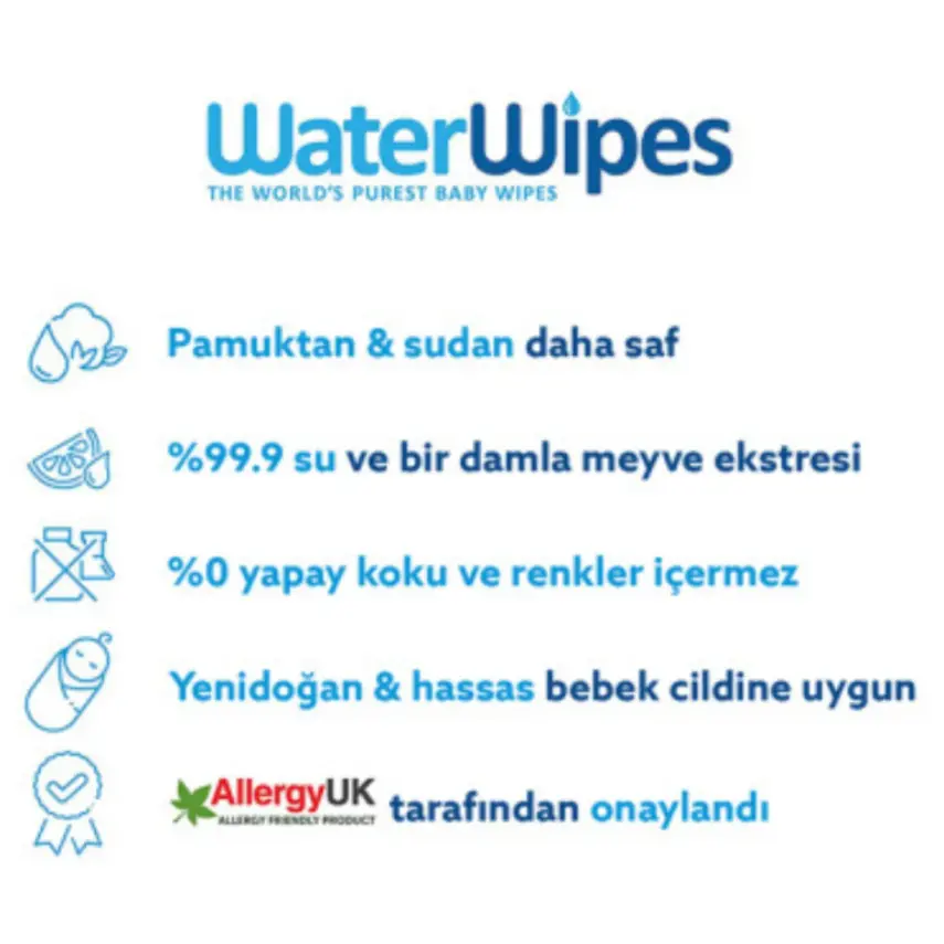 WaterWipes Bio Islak Mendil 4x60lı - 23