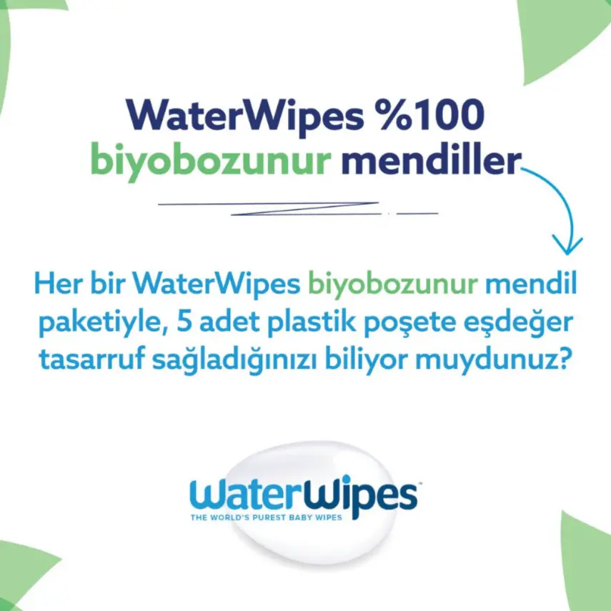 WaterWipes Bio Islak Mendil 4x60lı - 27