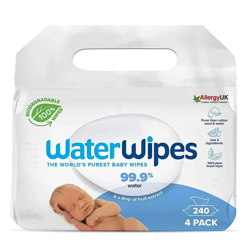 WaterWipes Bio Islak Mendil 4x60lı - 1