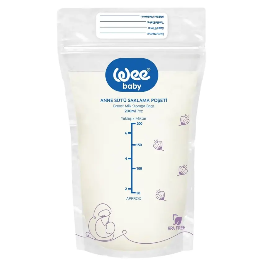 Wee Baby Anne Sütü Saklama Poşeti 20li - 12