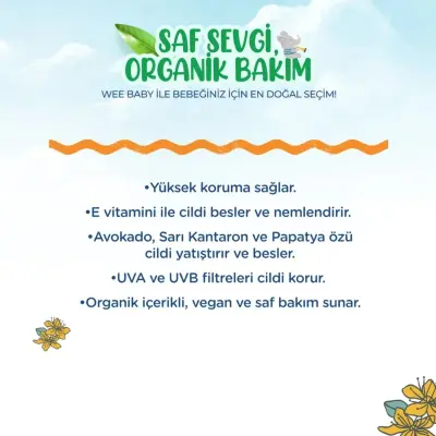 Wee Baby Bebek Güneş Kremi 75 ml - 3
