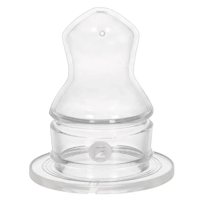 Wee Baby Damaklı Silikon Biberon Emziği 6+ Ay - 1