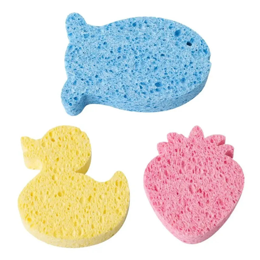 Wee Baby Doğal Selülozik Bebek Banyo Süngeri - 1