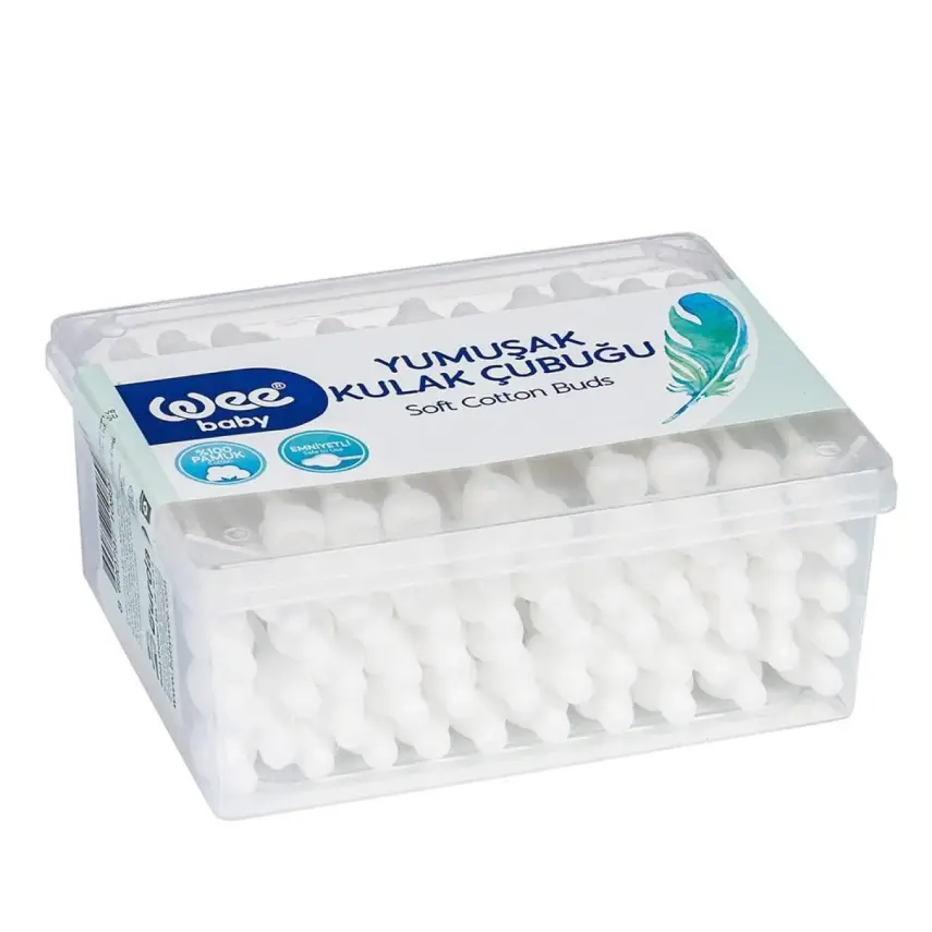 Wee Baby Emniyetli Kulak Temizleme Çubuğu 60lı - 2