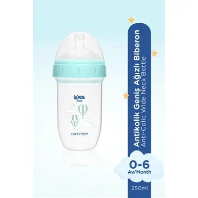 Wee Baby Nanninom Antikolik Geniş Ağızlı Biberon 250ml - 2