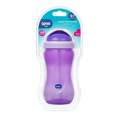 Wee Baby Renkli Pipetli Bardak - 3