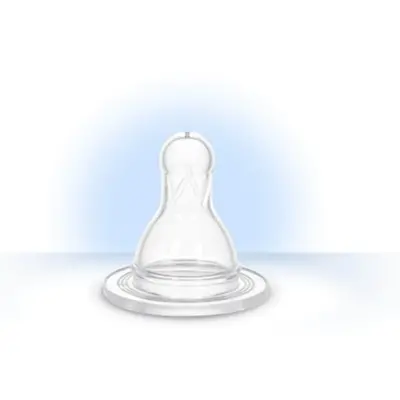 Wee Baby Yuvarlak Uçlu Silikon Biberon Emziği 0+ Ay - 5