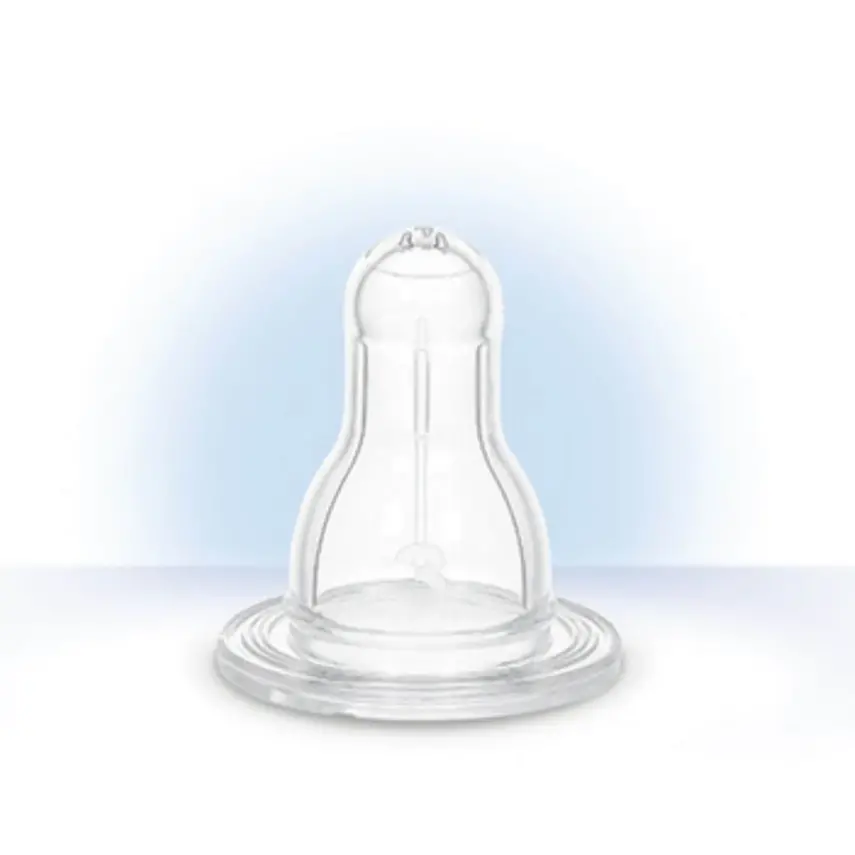 Wee Baby Yuvarlak Uçlu Silikon Biberon Emziği 18+ Ay - 3