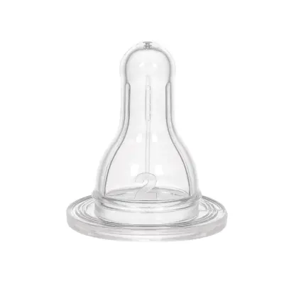 Wee Baby Yuvarlak Uçlu Silikon Biberon Emziği 6+ Ay