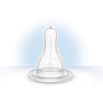 Wee Baby Yuvarlak Uçlu Silikon Biberon Emziği 6+ Ay - 3