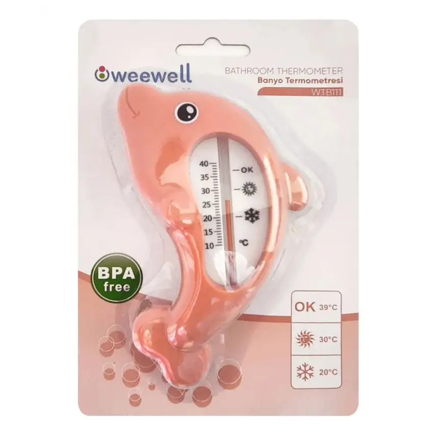 Weewell Banyo Termometresi Somon - 2