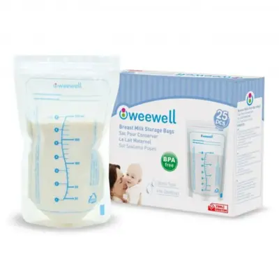 Weewell WMS825R3 Süt Saklama Poşeti 25'li 3'lü Set - 2